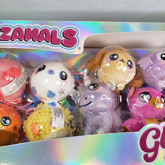 Squeezamals Gleam Collection Platinum with Mystery Plush Beverly Hills Co. New - Picture 5 of 16
